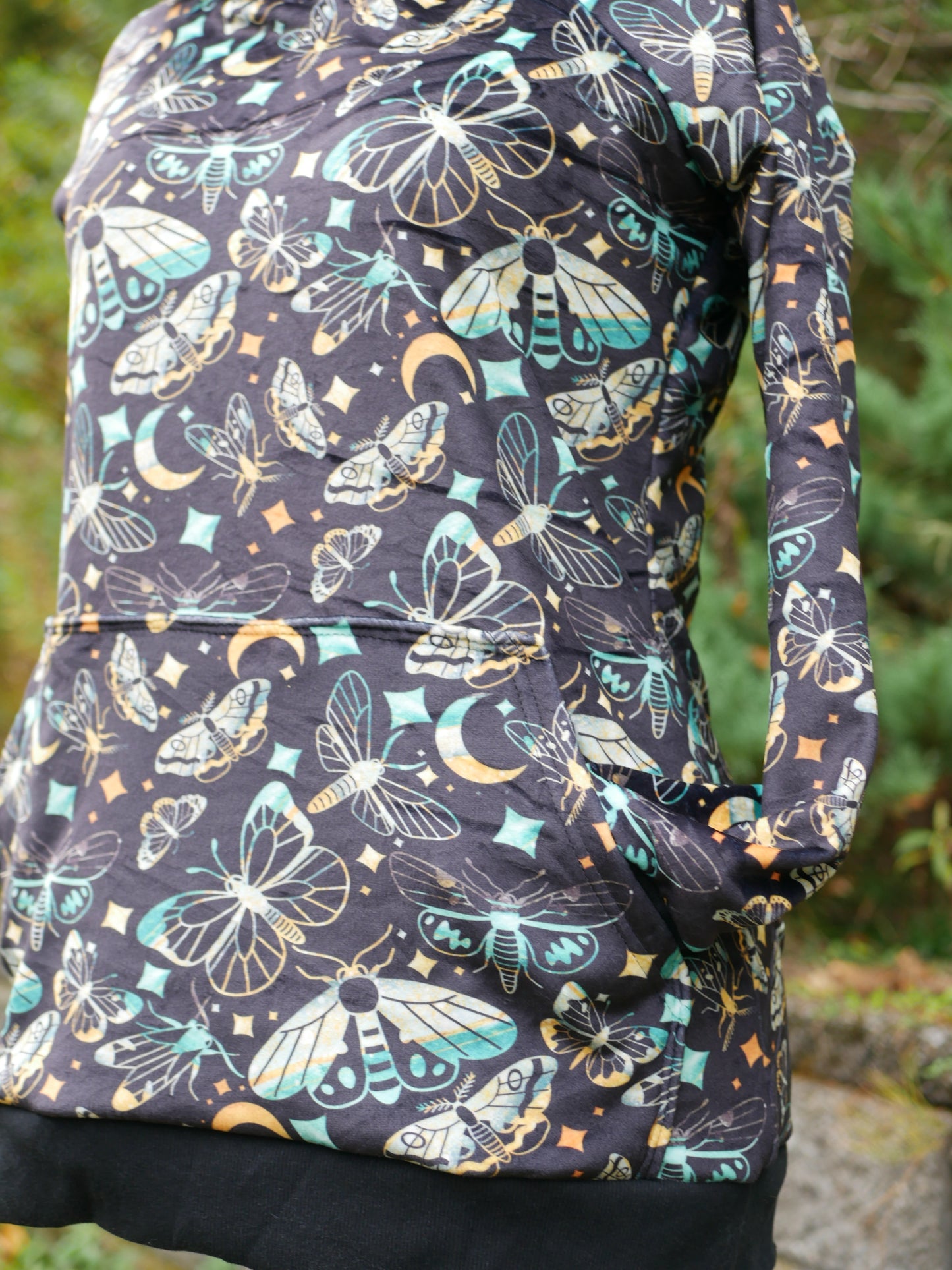 Women’s Moon Moth Slim Fit Squish Hoodie
