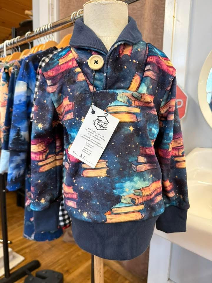 Cowl Neck Sweater, Squish, 3T