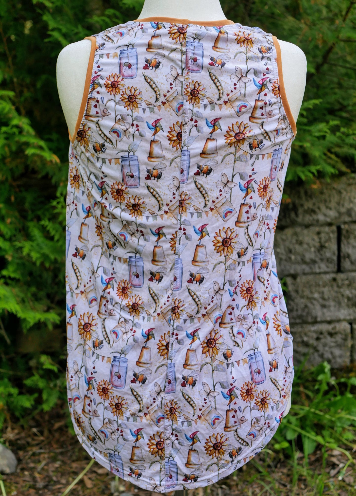 Adult Women's Modal Tanktop, L bust, XL hips