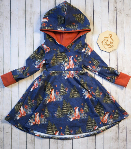 PREORDER Grow-With-Me Hooded Dress