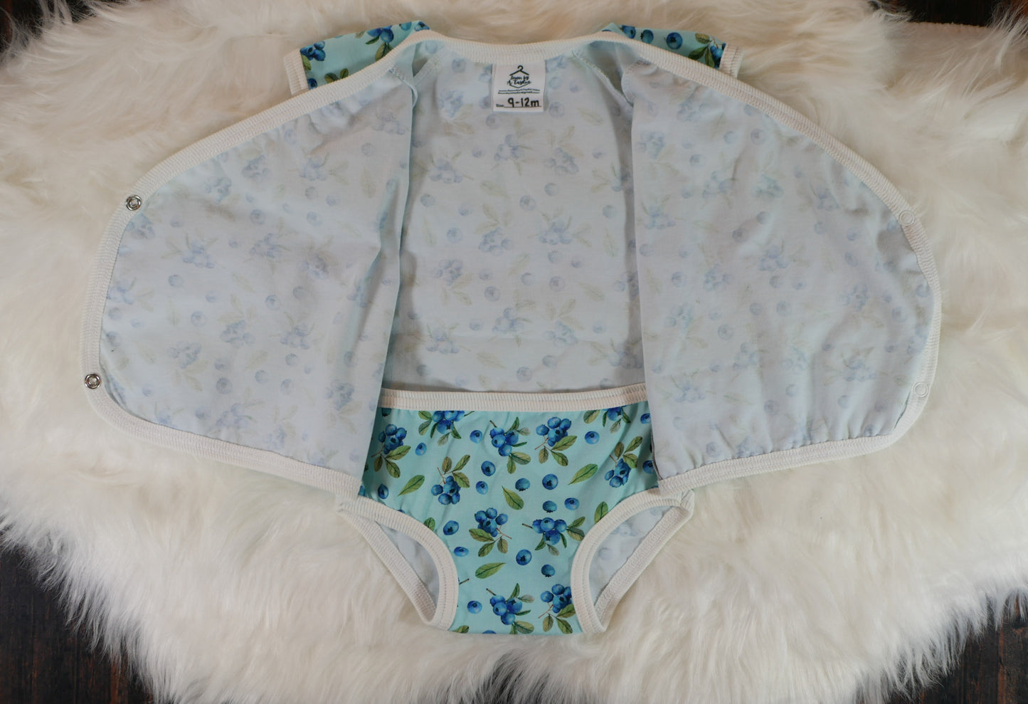 PREORDER Wrap Style Baby Bodysuit