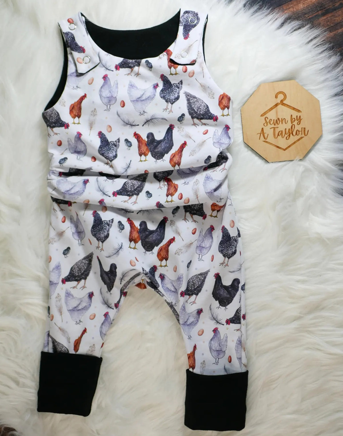 PREORDER Grow-With-Me Overalls Romper