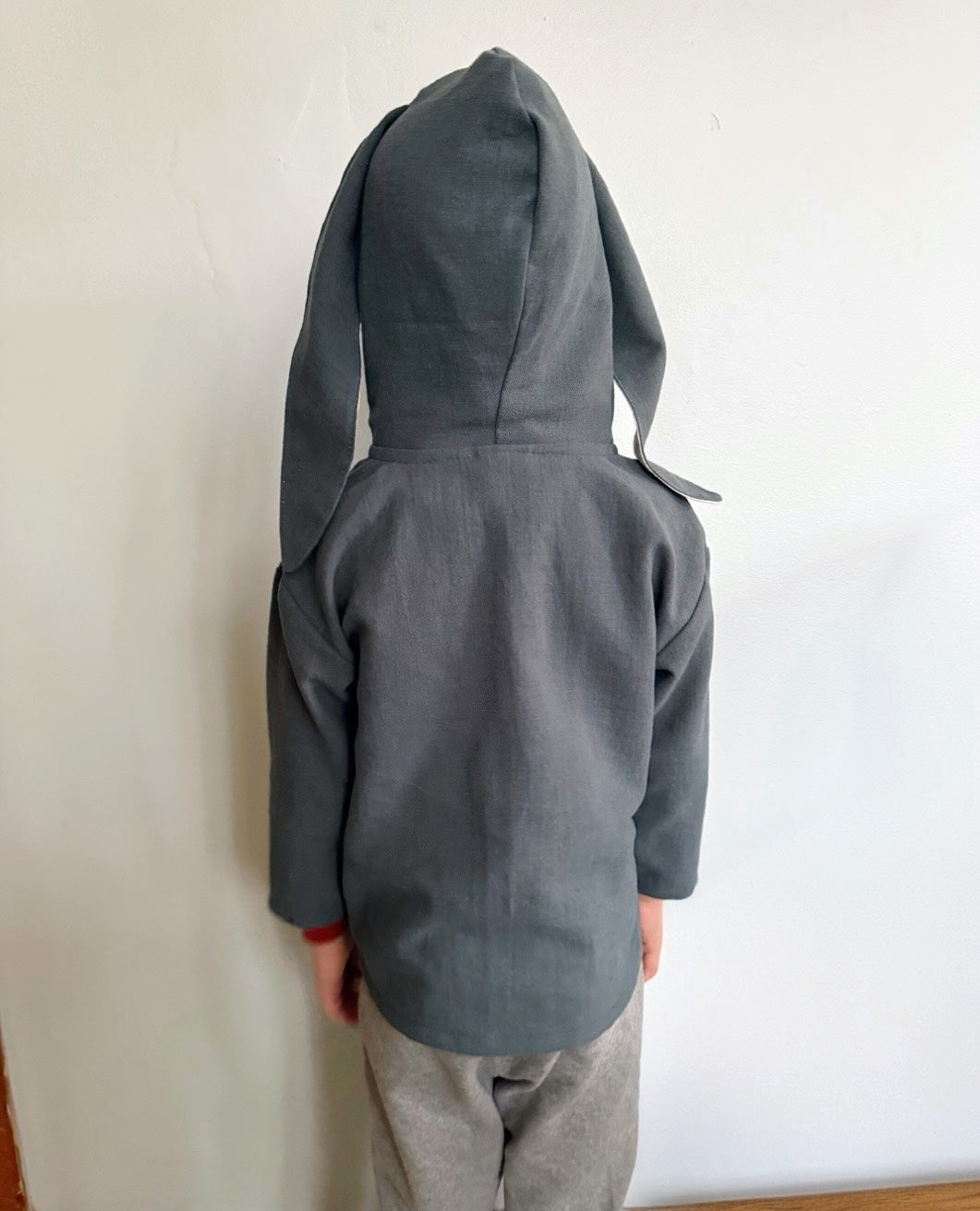 Bunny Linen Shirt, 3/4T (Fits like 4/5T)