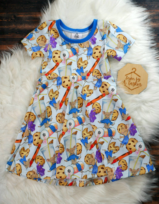 Give Mouse a Cookie GWM Dress - Size 18m-4T