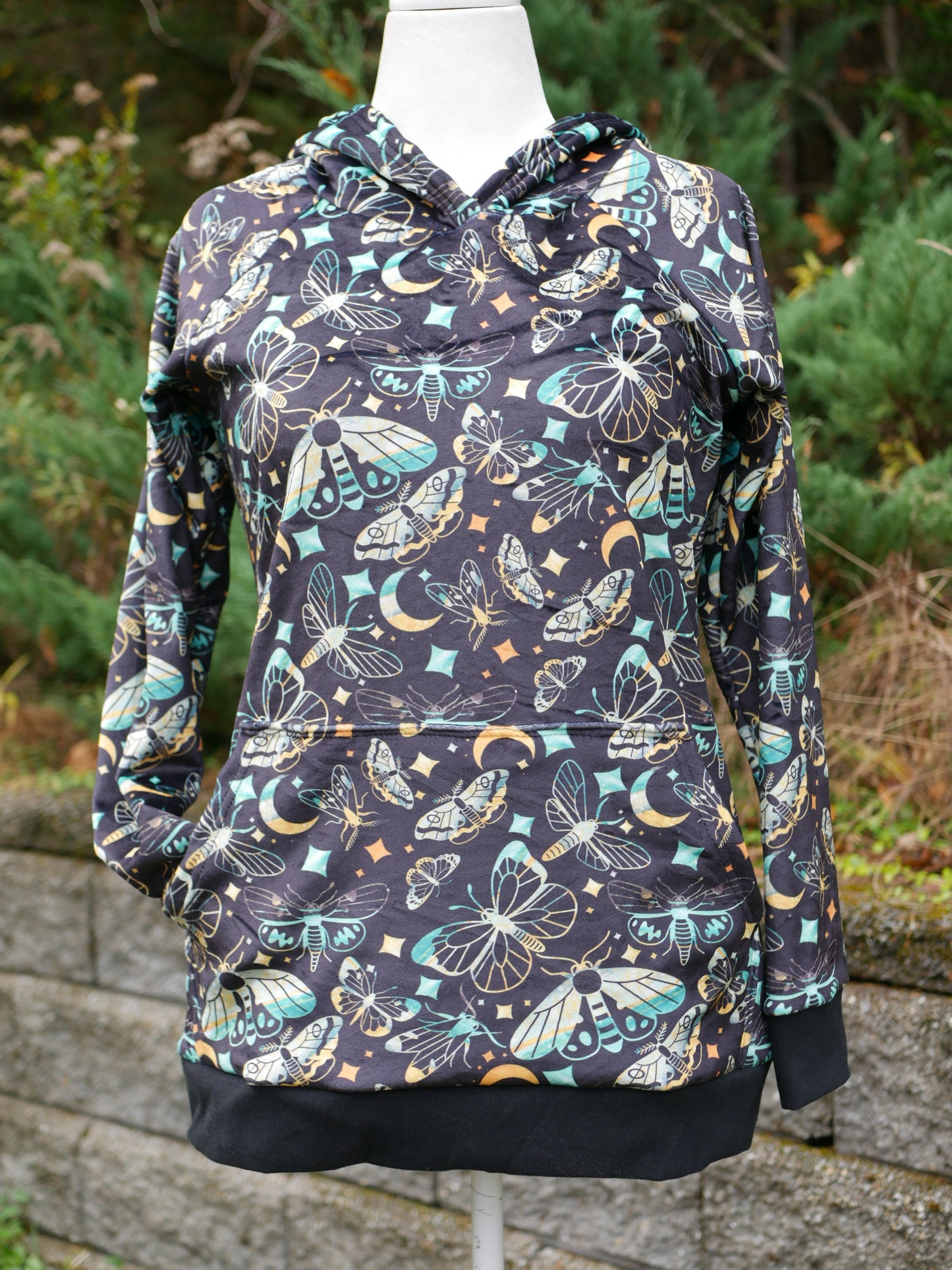 Women’s Moon Moth Slim Fit Squish Hoodie