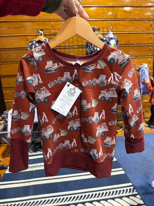 GWM Shirt, 18m-4T, Christmas Trucks