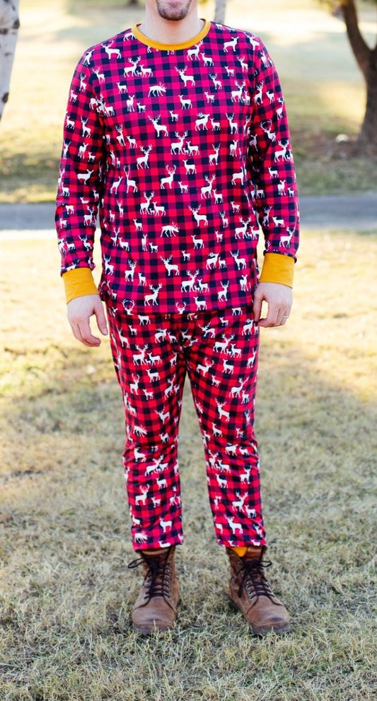 PREORDER Adult Men's Pajama Set (Shirt & Pants)