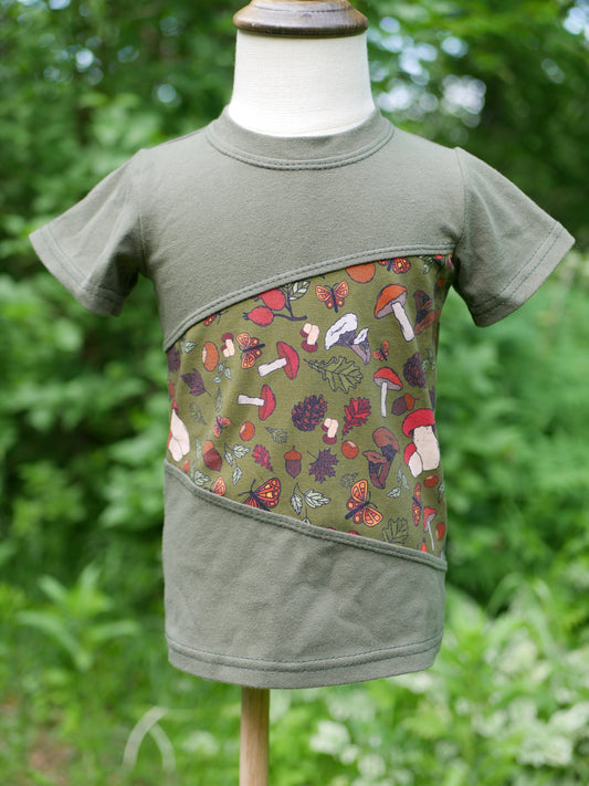 Mushroom Forager Mix Tape Tee, 18m