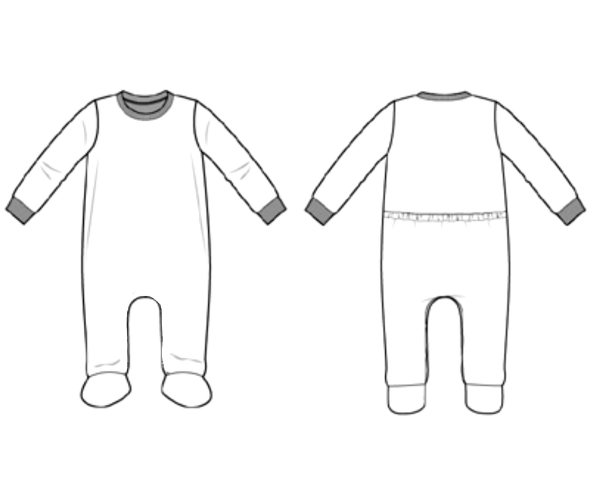 PREORDER Envelope Back Romper