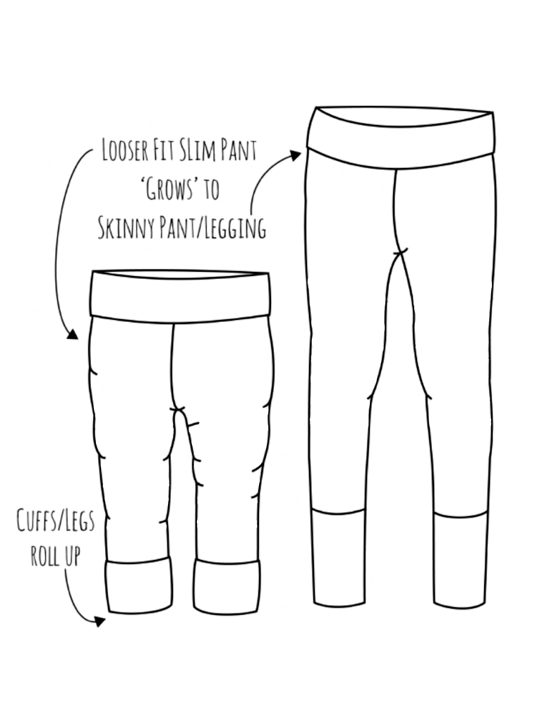 PREORDER Grow-With-Me Joggers to Leggings